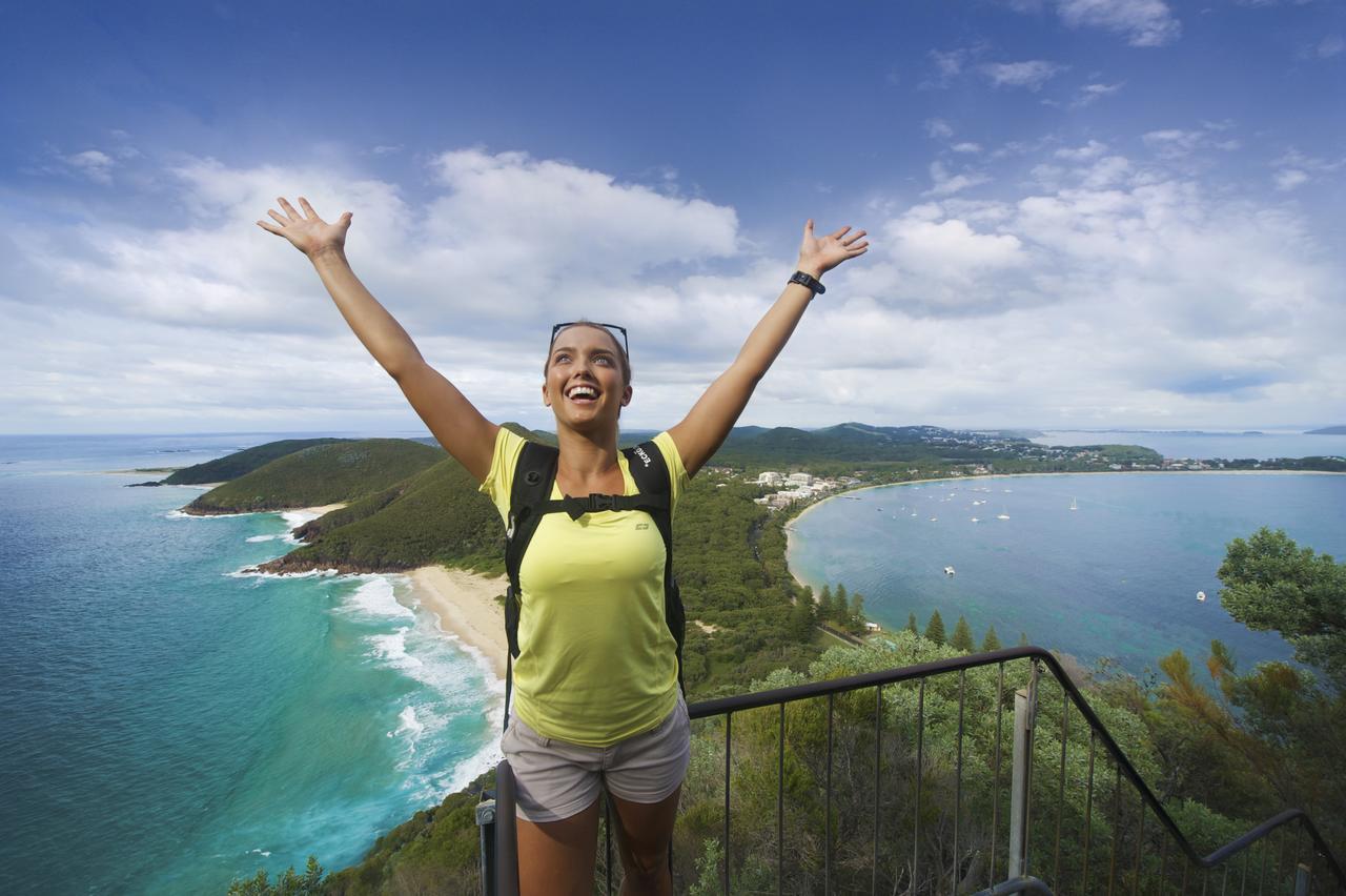 Salamander Beach Accommodation - Adults Only Salamander Bay Bagian luar foto