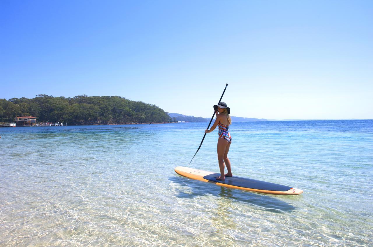 Salamander Beach Accommodation - Adults Only Salamander Bay Bagian luar foto